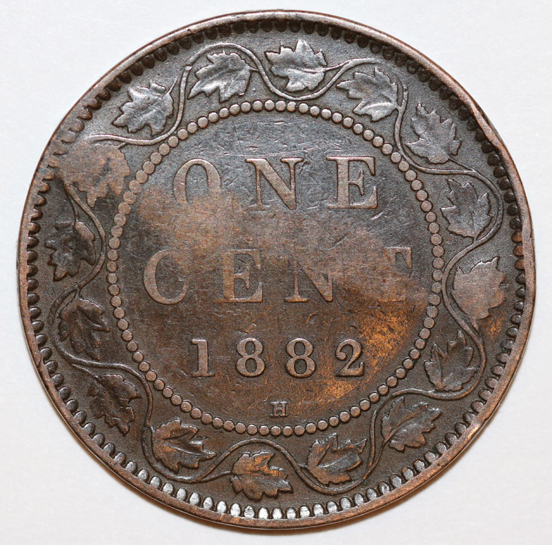Help-With-Information-On-Counterstamp-1882-H-Canadian-Cent