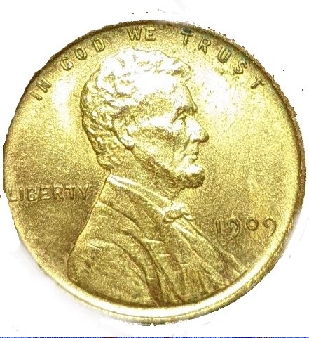 Off-Alloy-1909-VDB-Cent--Copper/Aluminum/Tungsten
