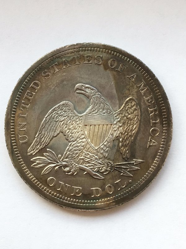 1843-Seated-Liberty-Dollar-For-Grading