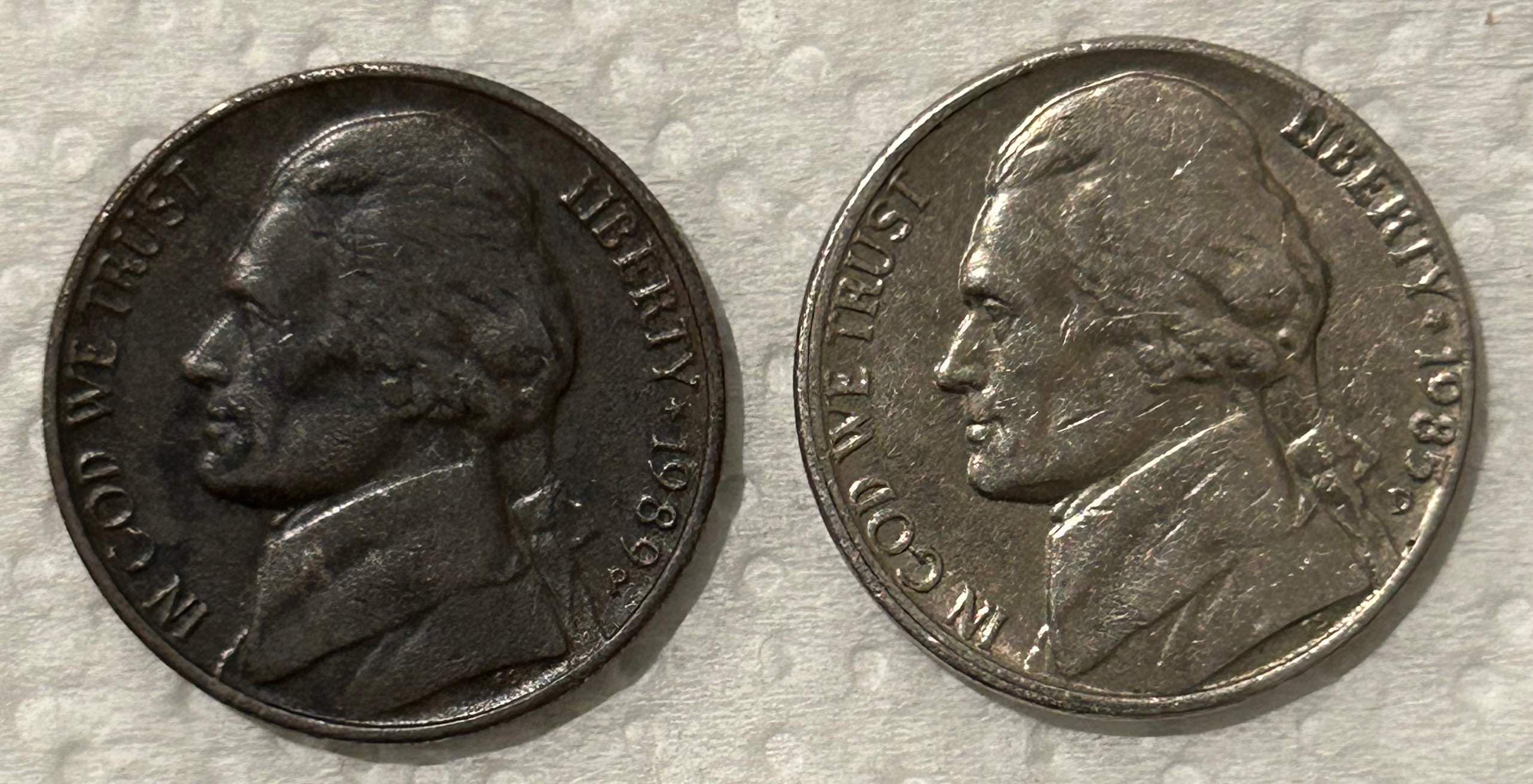1989-P-Nickel-/-Environment-Or-Planchet?