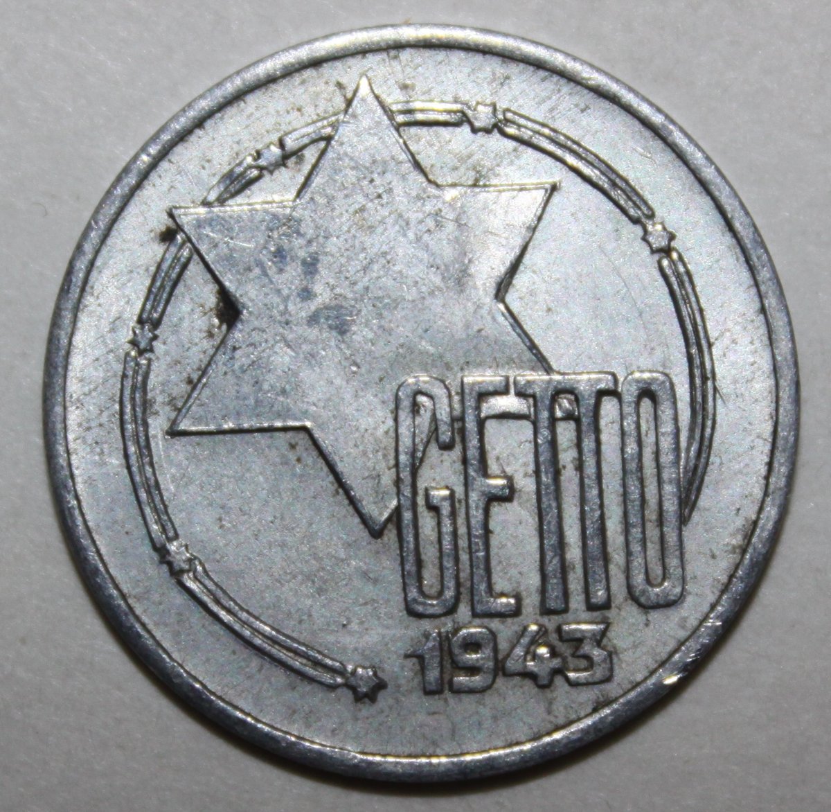 Authenticity---Lodz-Getto-1943-5-Mark,-20-Mark?