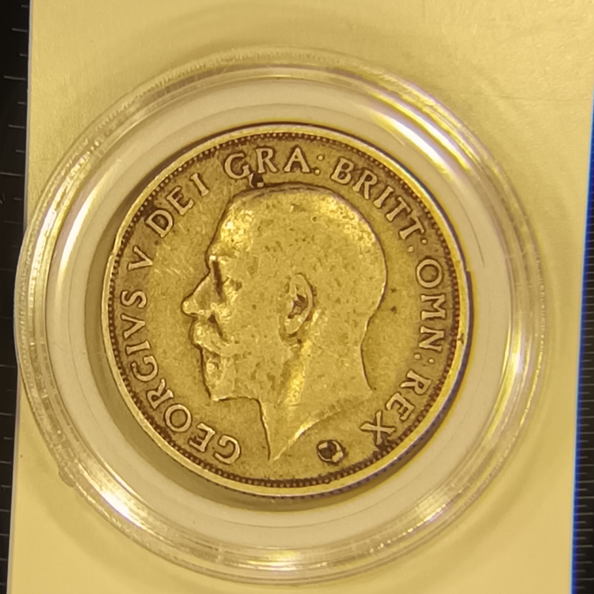 George-V-1918-Shilling---Trying-To-Understand-Unique-Markings