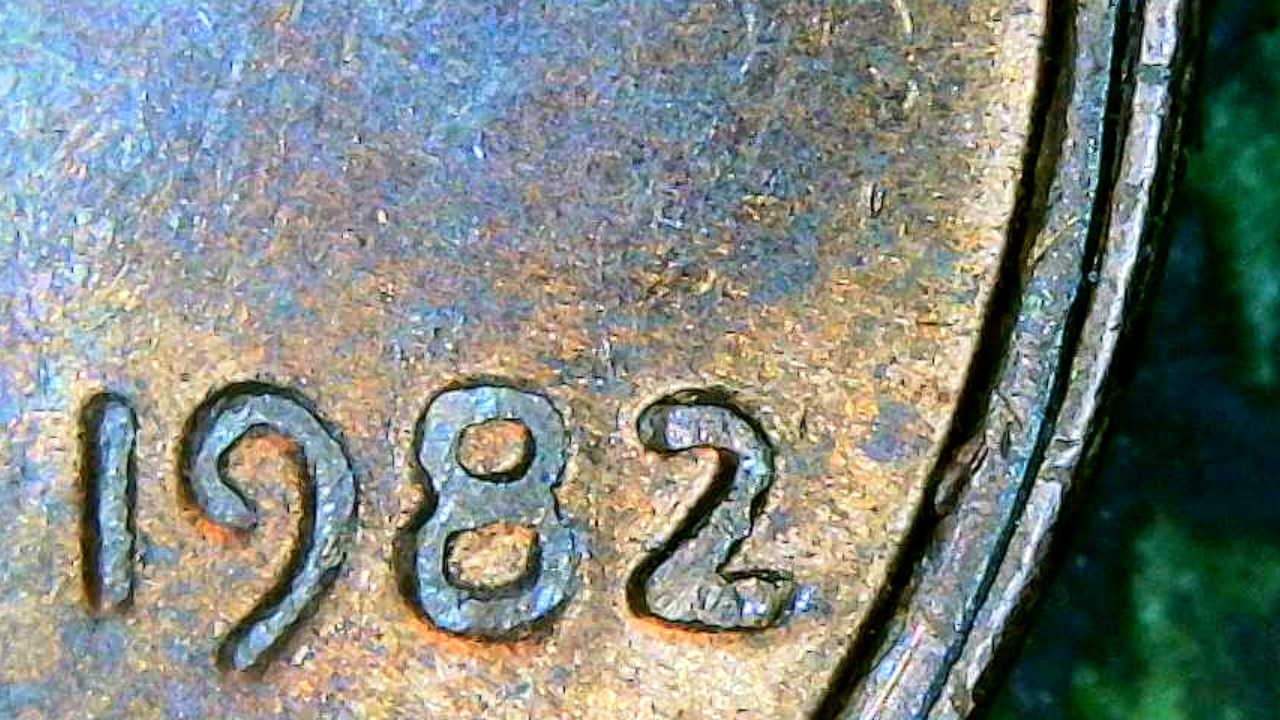 On-My-1982-Penny-The-Damage-To-The-Rim-Whats-It-Called