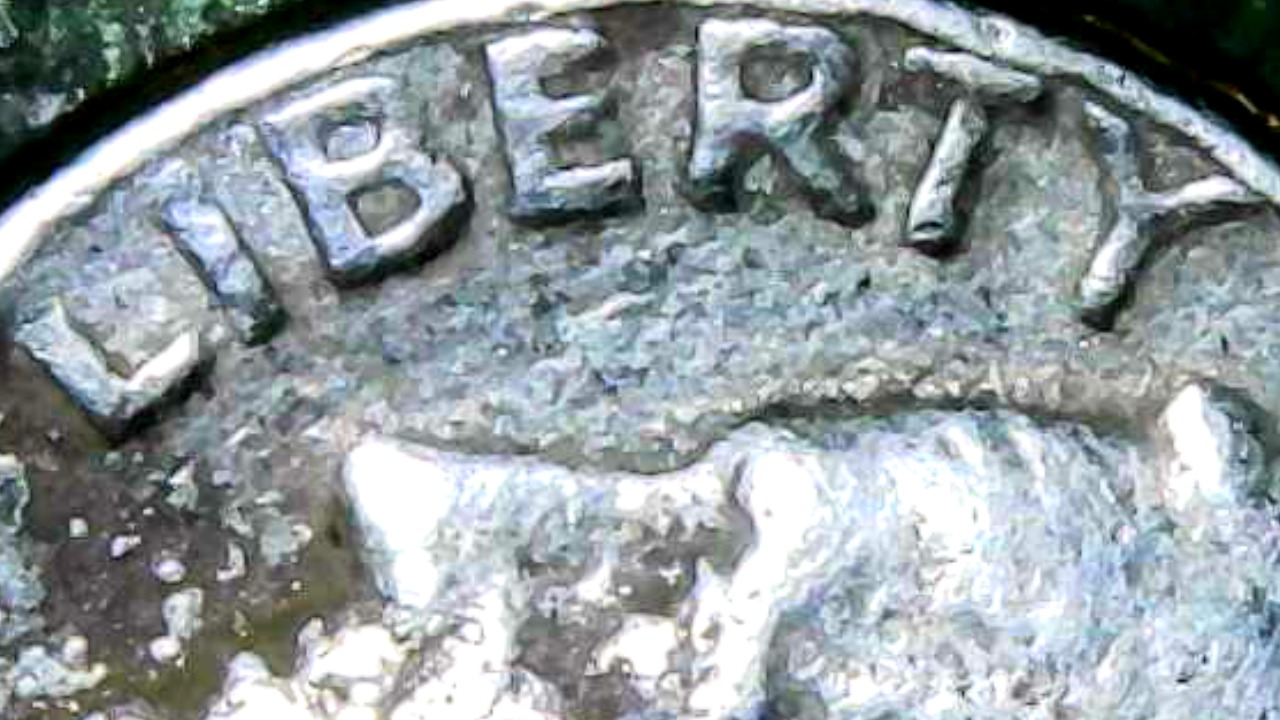 1972-I'm�not-Sure-Of-The-Mint-Dime-Why-Is-It-Deformed