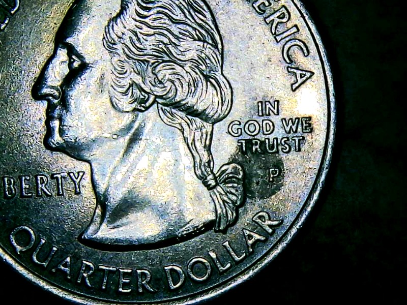 2008-P-Alaska-Quarter-On-The-Obverse-What-Are-The-Shadows-Around-The-Dudes-Eyes-And-A-Big-Round-One