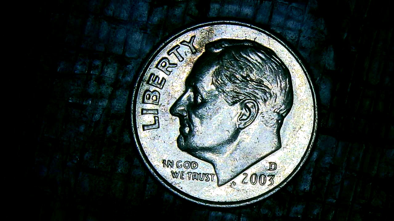 2003-D-Dime-What-Is-The-Discoloring-On-The-Reverse