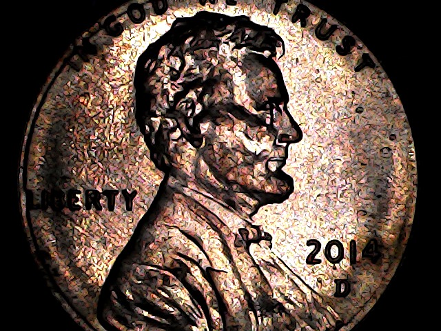 2014-D-Cent-What-Is-The-Ring-Around--Both-The-Obverse-And-Reverse