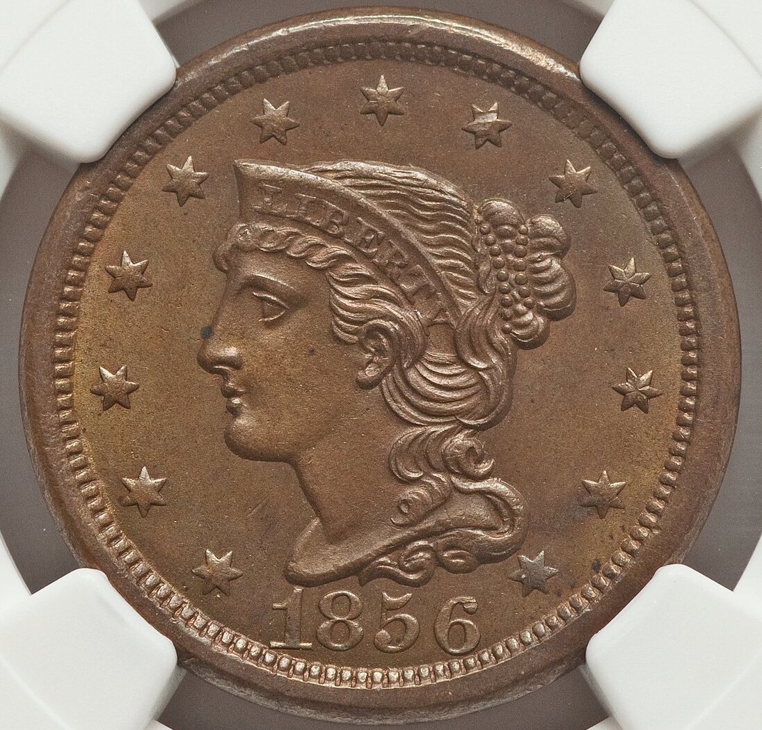 1856-Large-Cent-NGC:-Big-Fat-Penny-For-Your-Thoughts