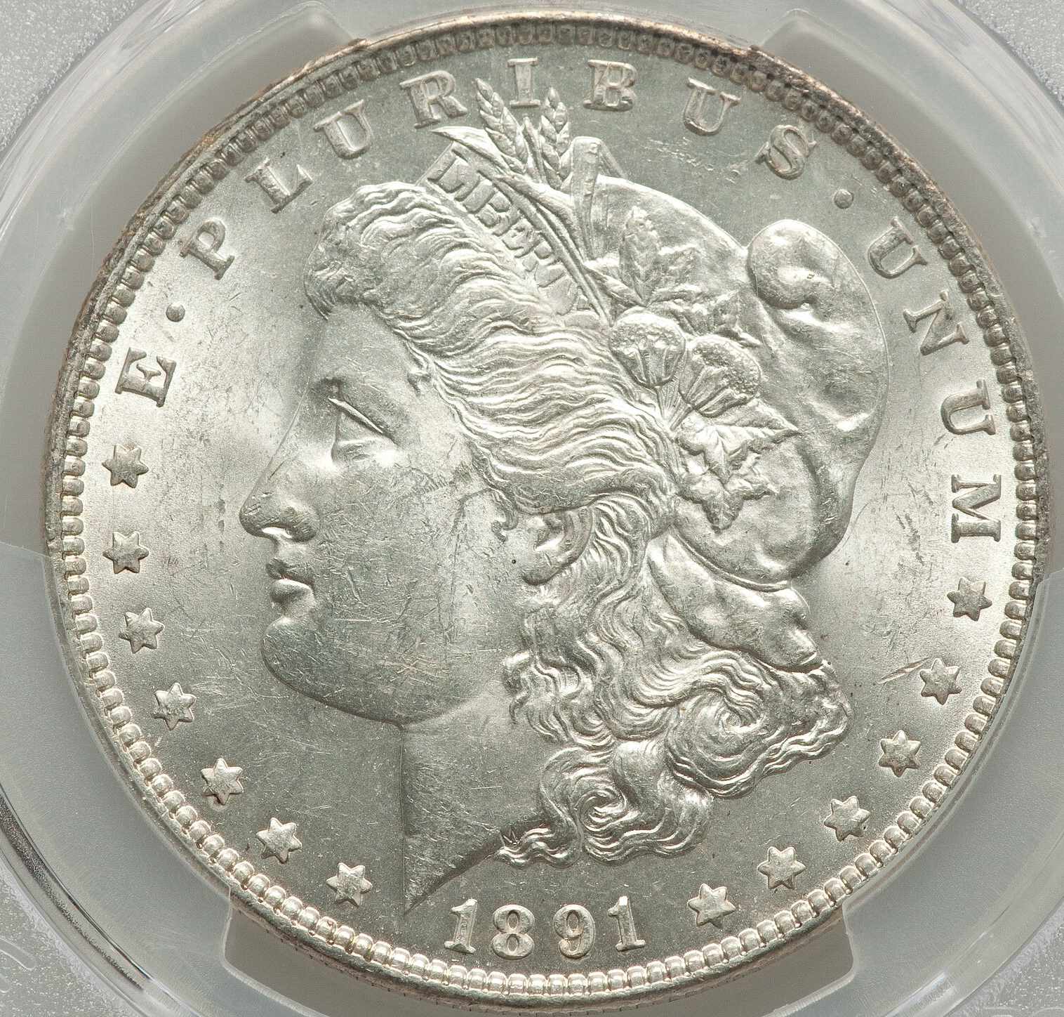 1891-Morgan-Dollar-PCGS:-Moderate-Facial-Injuries