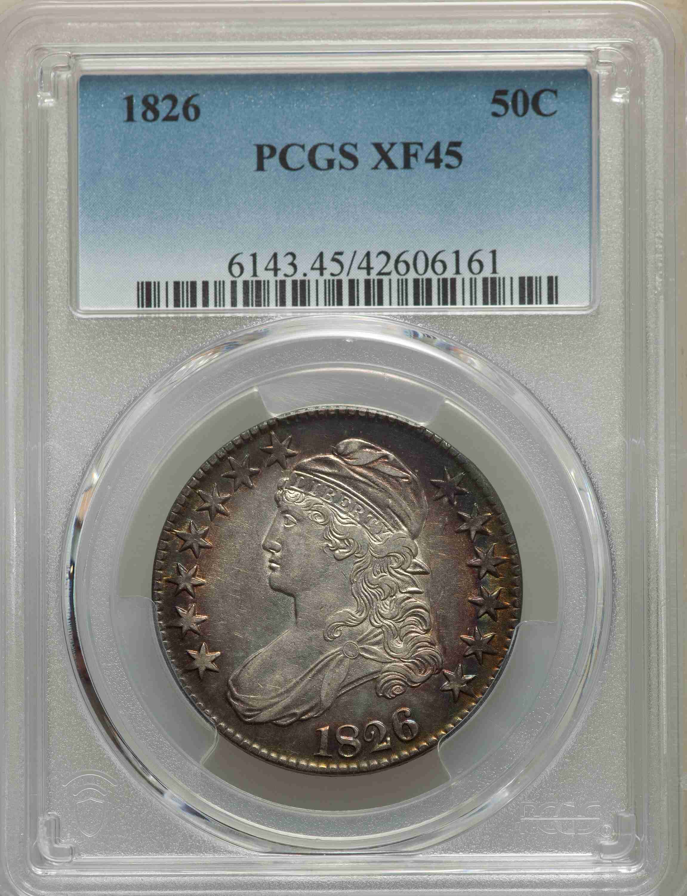 1826-Capped-Bust-Half-PCGS:-She's-196-Years-Old-And-Still-Lookin'-Good