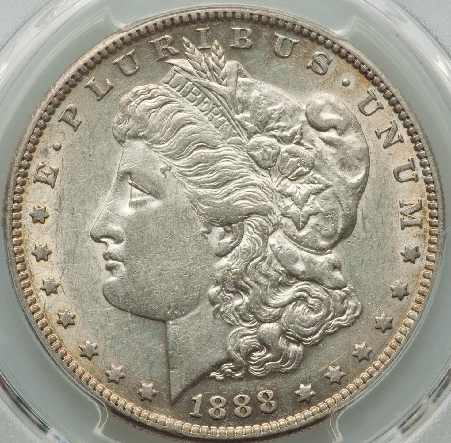 1888-S-Morgan-PCGS:-Semi-Key,-But-Radically-Auspicious-Date
