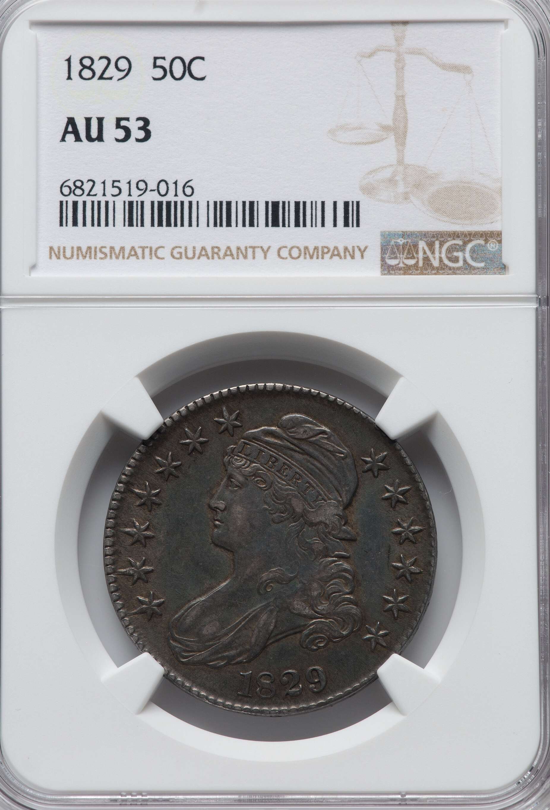 1829-Bust-Half-NGC:-Dark,-Lusterless-But-Still-Lovely