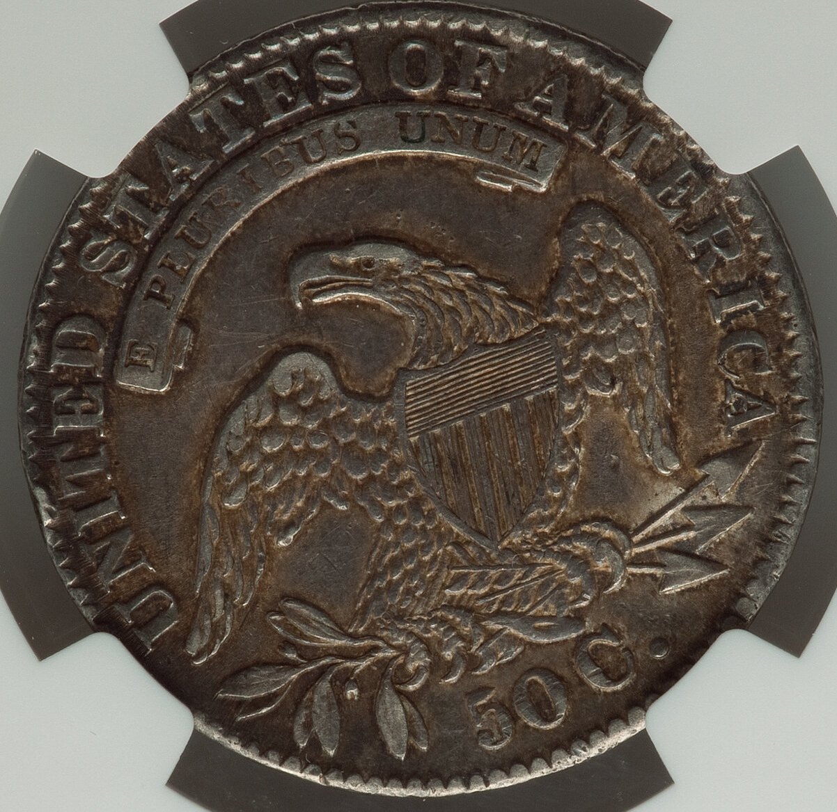 1833-Bust-Half-NGC:-Struck-By-The-Strike