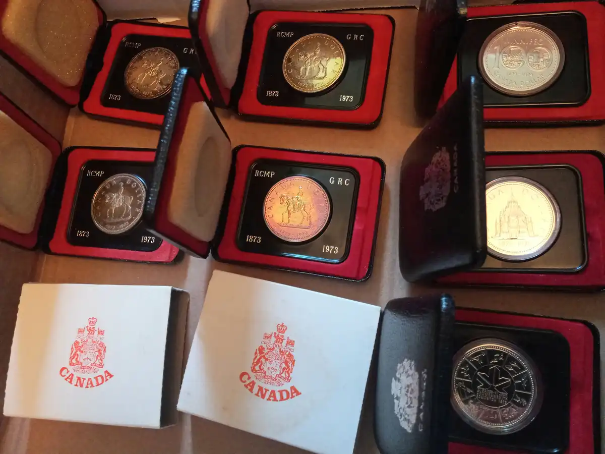 1970's-Canadian-Silver-Dollar-Commemoratives