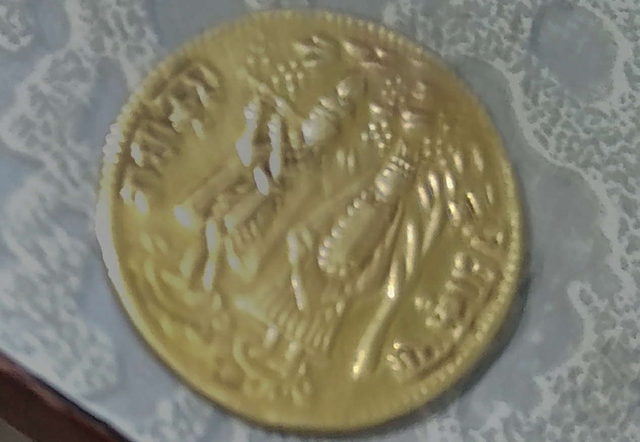 Ancient-Gold-Plated-Religious-Indian-Token