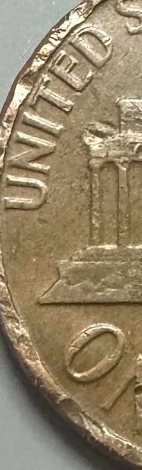 1975-D-US-Penny---Heavily-Damaged