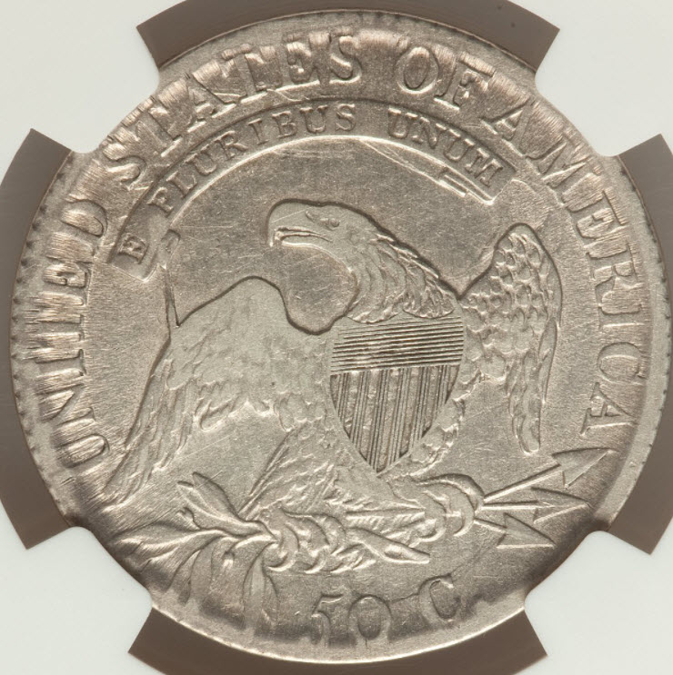 US-1814-Capped-Bust-50c---Checked-With-PCGS-Photograde---Maybe-VG8?