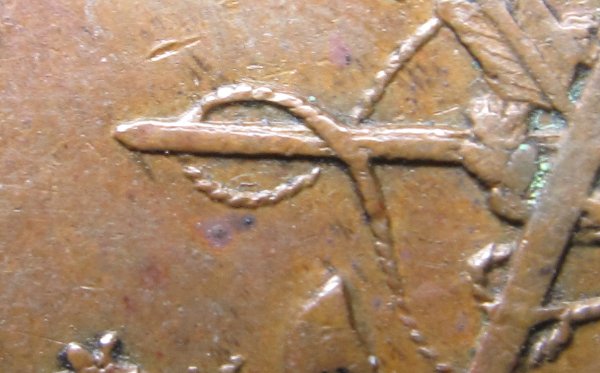 1852-Bank-Of-Upper-Canada-Half-Penny-Token---Doubling