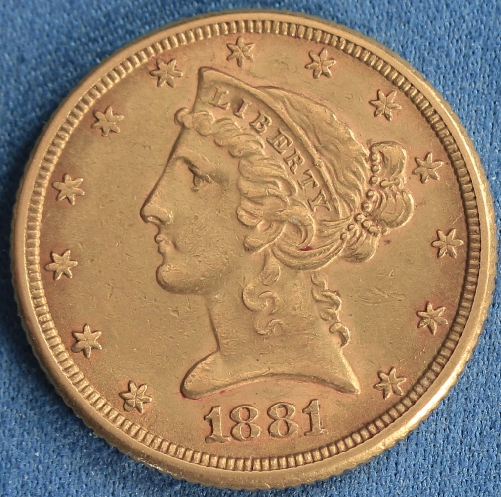 1881-Half-Eagle---Damge,-Error-Or-Counterfeit-?---Grade-Would-Be-Helpful