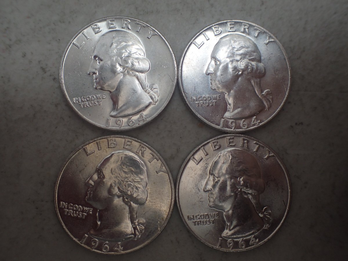 1964-D-Quarter-Strike-Through's