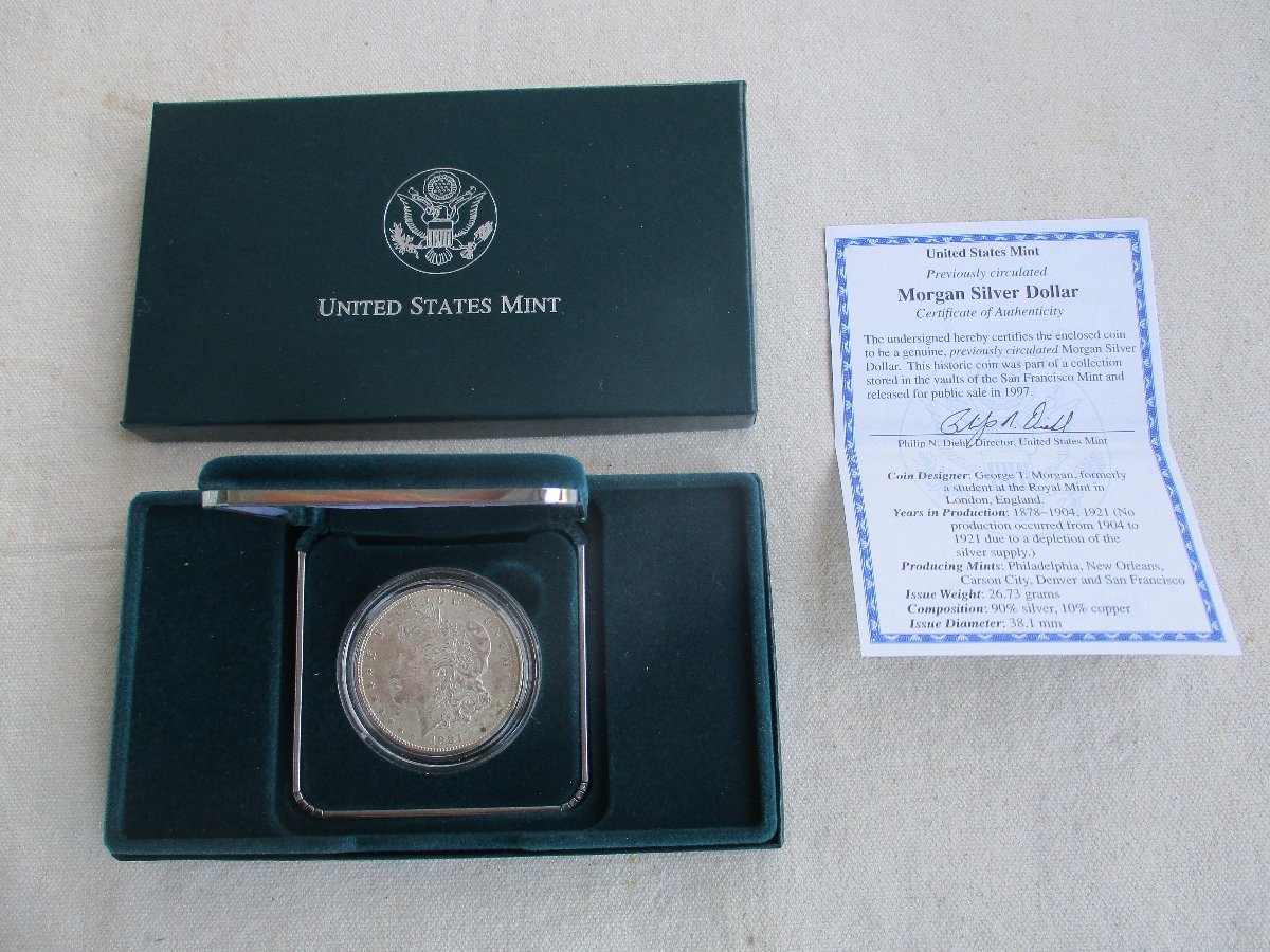 1997-Mint-Release-Of-Morgan-Dollars