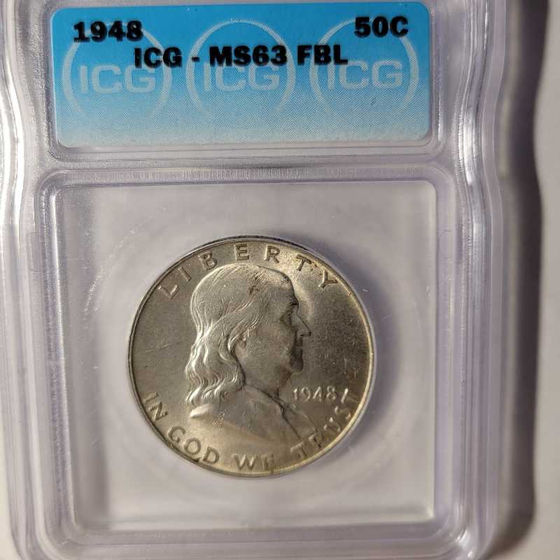 Personal-Dilemma--Scuffed-ICG-Slab-1948-Franklin-MS-63-FBL