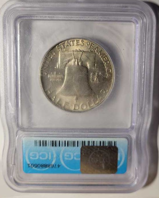 Personal-Dilemma--Scuffed-ICG-Slab-1948-Franklin-MS-63-FBL