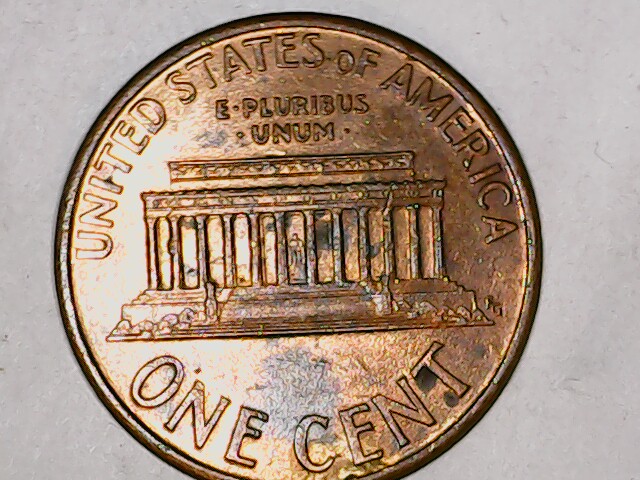 1993-D-Penny-Die-Chip-Obverse-And-Reverse