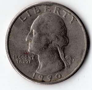 1990-Quarter-With-A-Odd-Cut