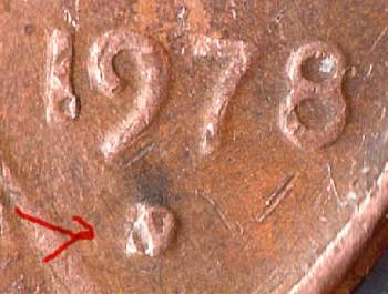 Unusual-1978-Penny-Mint-Mark-And-Strange-Markings?