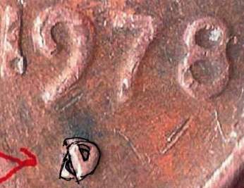 Unusual-1978-Penny-Mint-Mark-And-Strange-Markings?