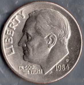 Funny-Looking-Skin-On-On-A-1985-D-And-1984-D-Roosevelt-Dimes