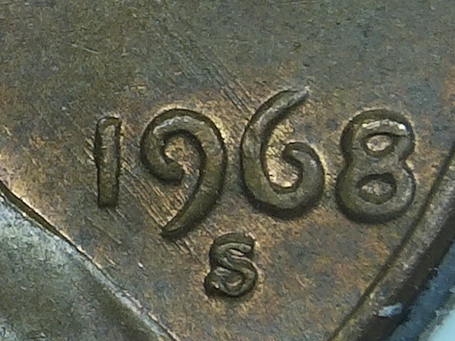 1968-S-Double-Die-S/S