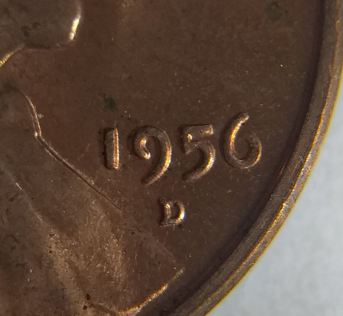 1956-D-Lincoln-Cent,-The-Dissapearing-Reverse-Shadow-D