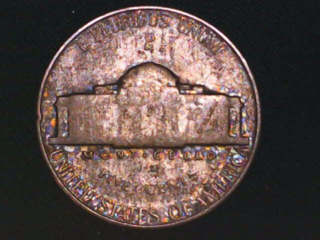 1945-P-Multi-Colored-War-Nickel