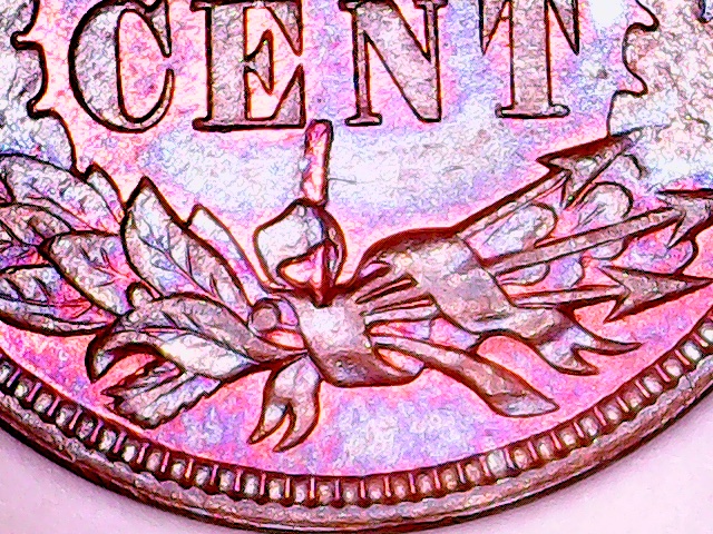 1880-Indian-Head-Cent---Struck-Through?