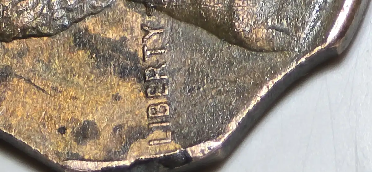 1988-Penny-DDO-/Ddr,-Off--Center-Strike,-Spiked-Head-Obverse-Die-Crack,-Double-Clipped-Planch
