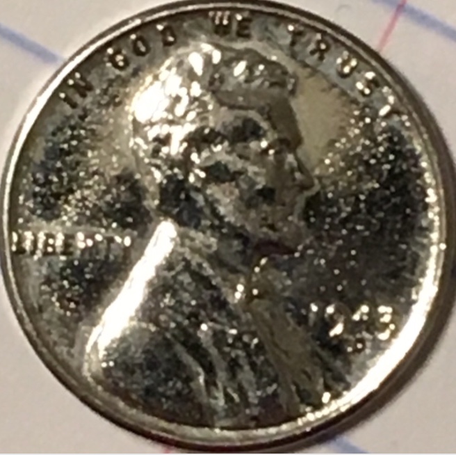 1943-D-Steel-Penny-Odd-Mark-On-Reverse