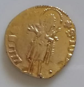 Unknown-Old-Coin-Maybe-Golden-Old-Coin-Id:-Modern-Repro-Of-Fiorino