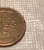 1945-Wheat-Penny-Rectangular-Slag-On-