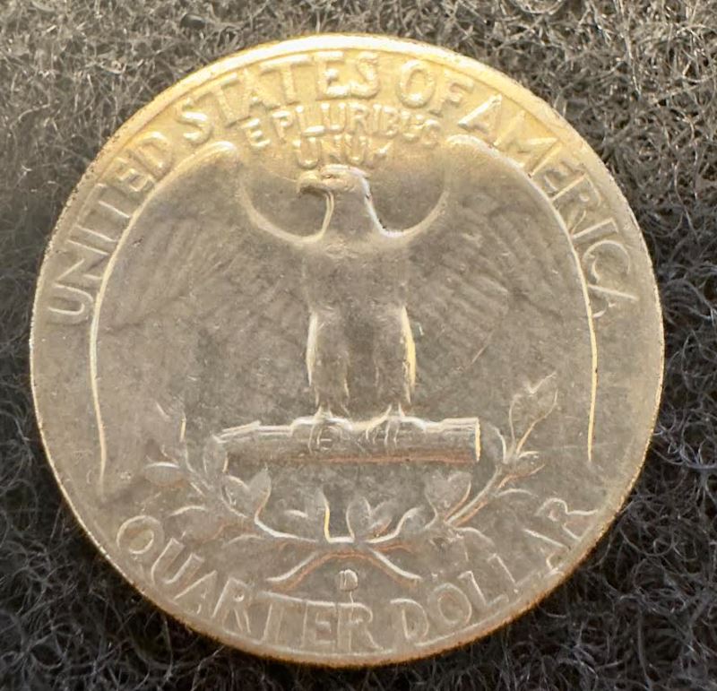 1964-25c-Metal-Chip-Over-Mint-Mark?