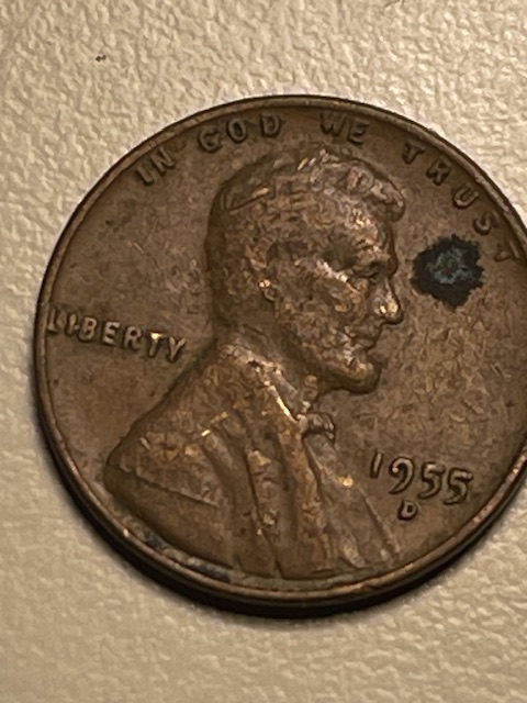 Found-A-1955-Penny-Which-Appears-To-Have-Some-Doubling-On-The-Date-55