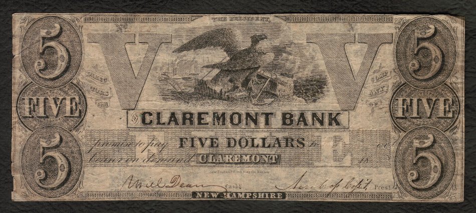 New-England-Bank-Note-Co.-Boston,-Five-Dollar-Bill-?