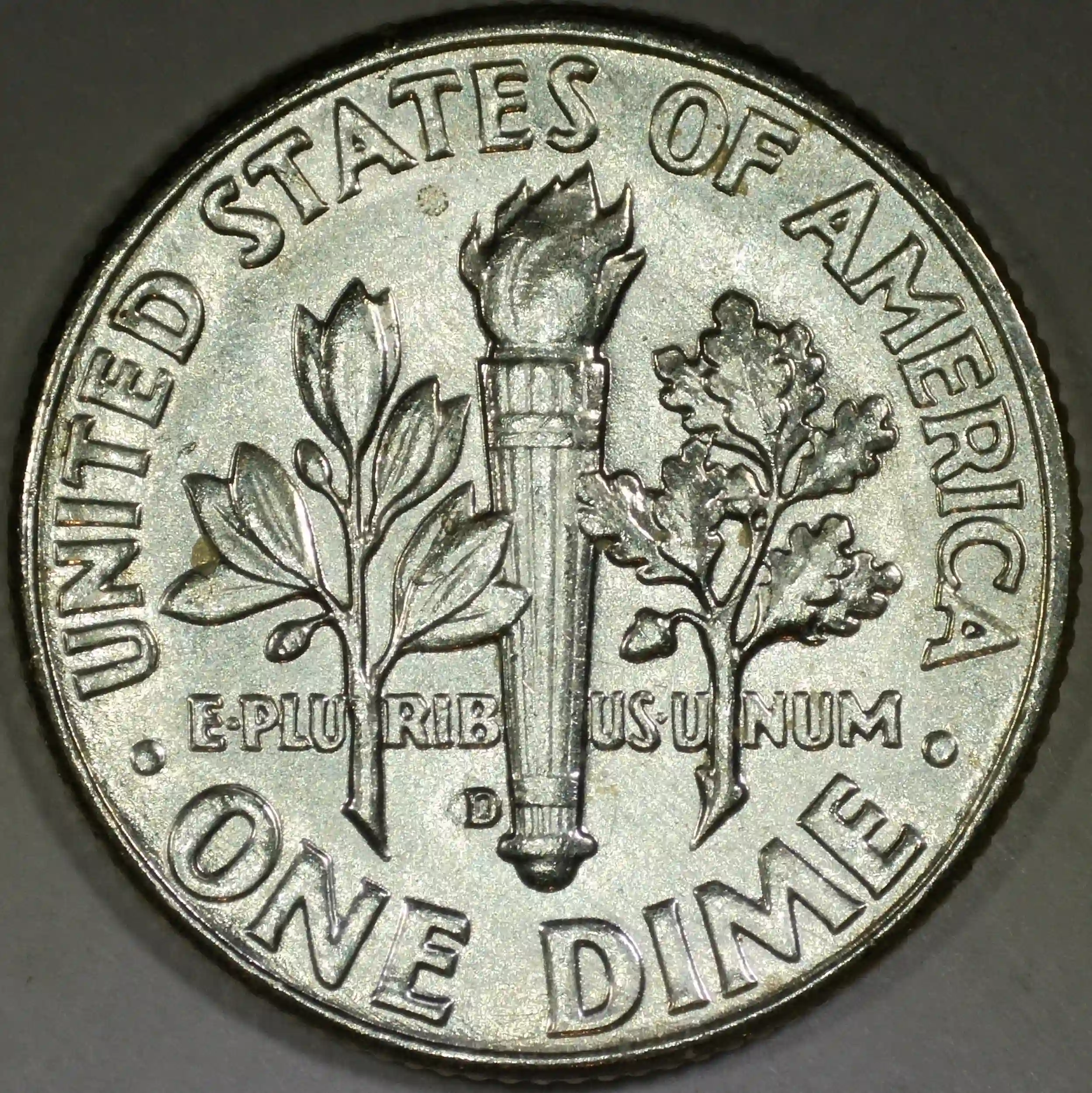 1964-D-Roosevelt-Dime---Obverse-Dots