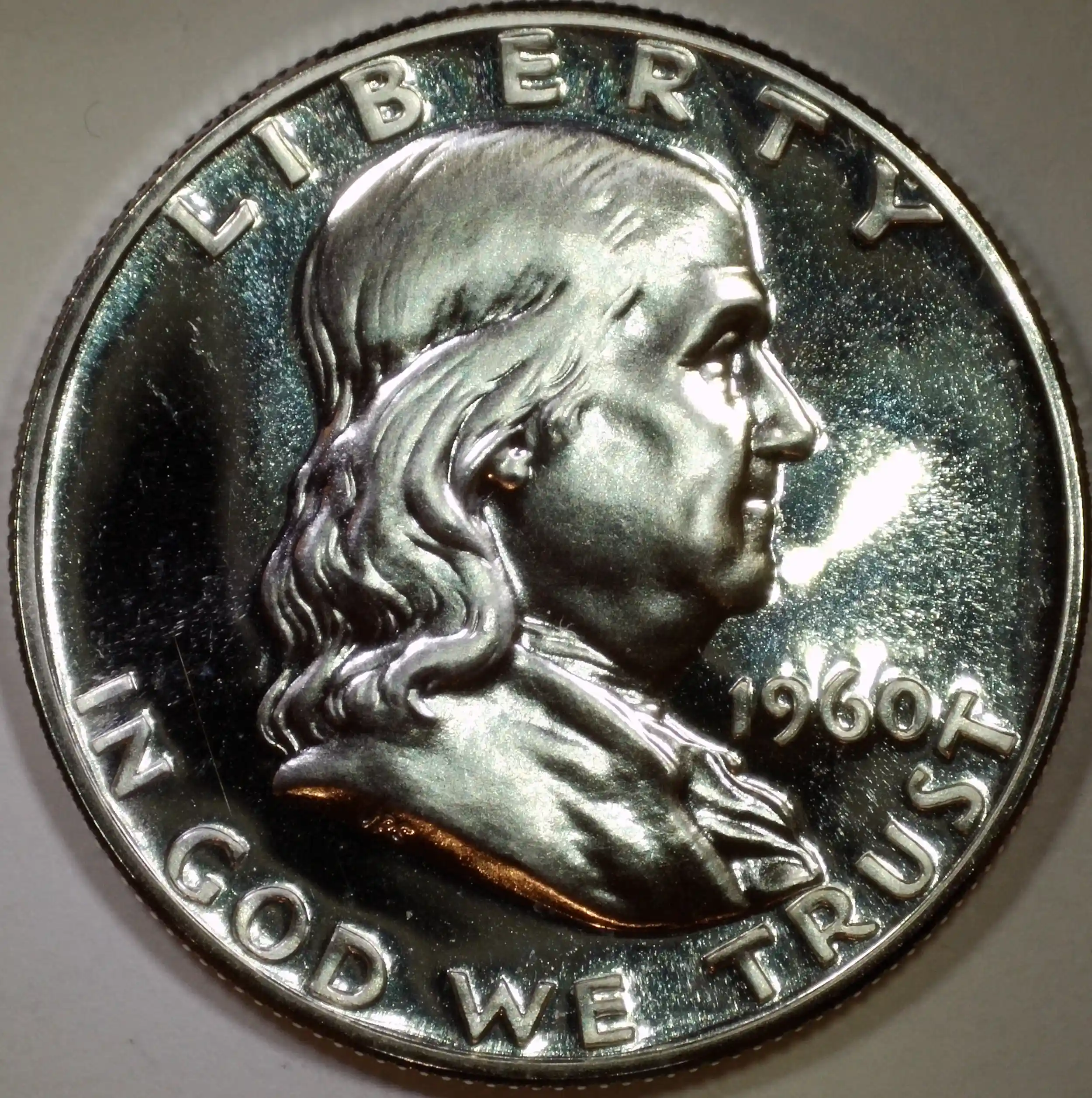 1960-Proof-Franklin-Half-Dollar---FS-101?