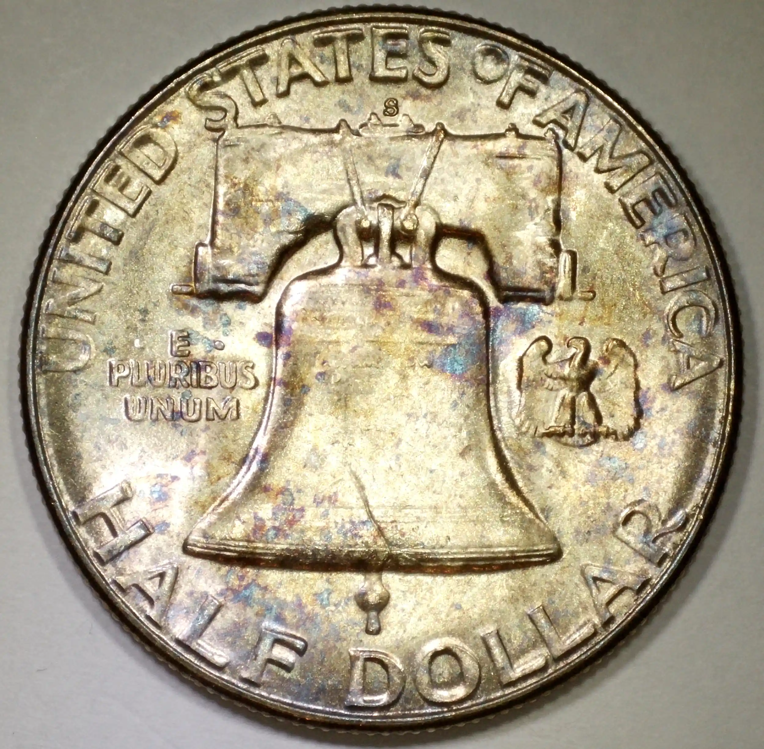 1954-S-Franklin-Half-Dollar