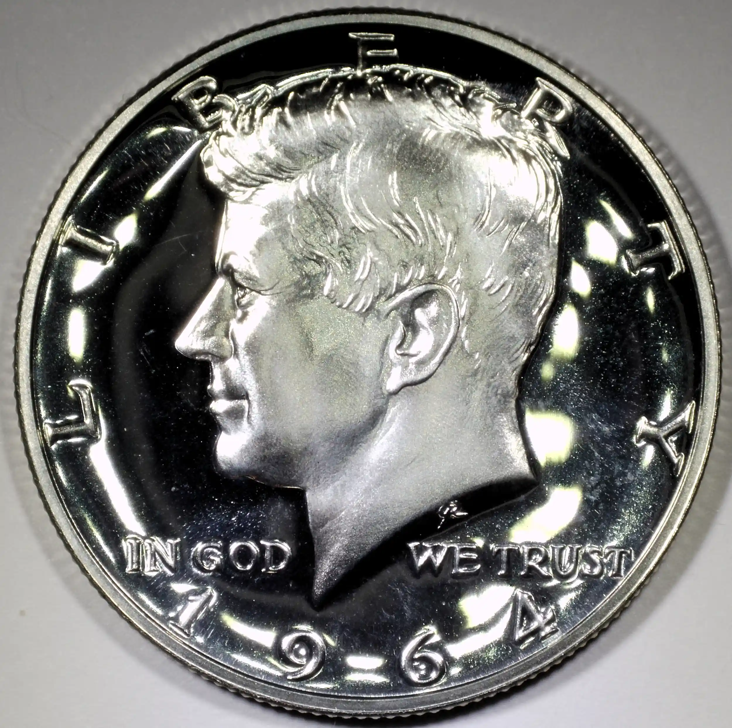 1964-Kennedy-Proof-Half-Dollar---Type-1-Reverse