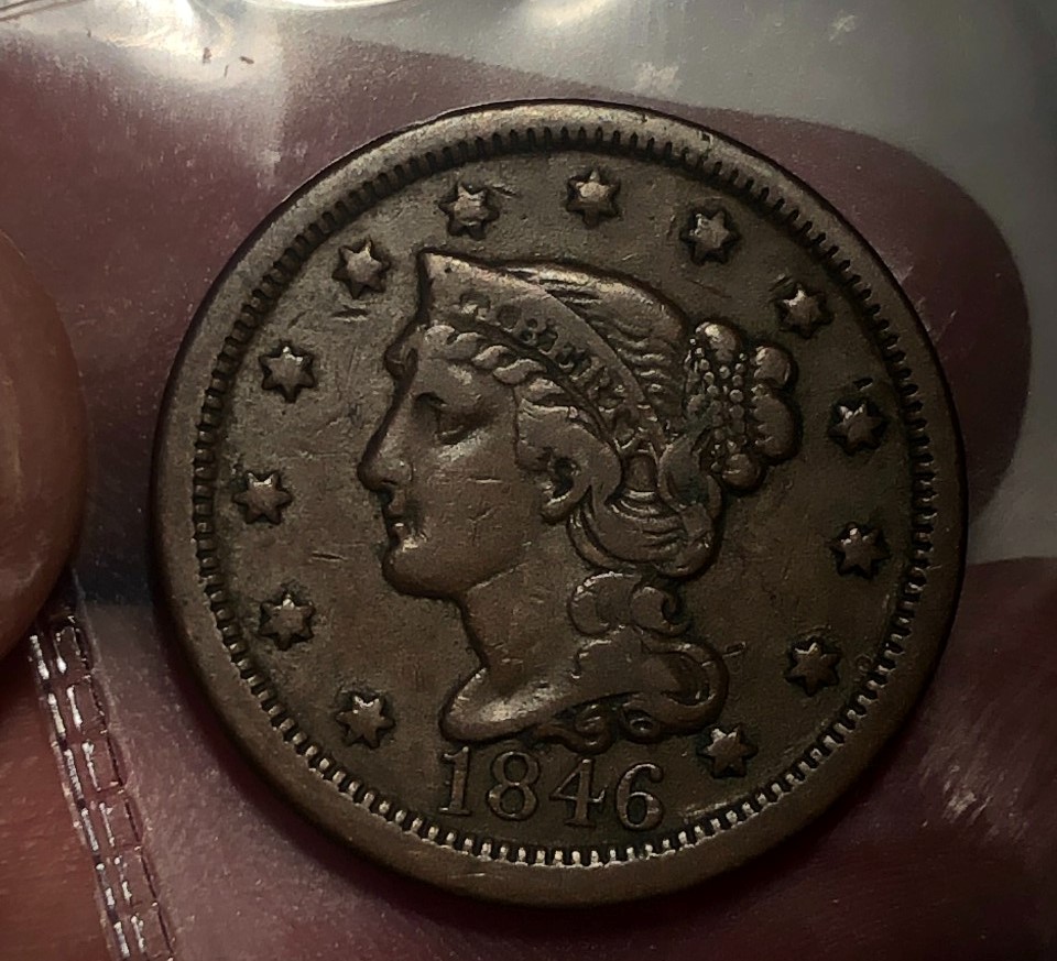 1846-Large-Cent-Tall-Date-Newcomb-Number-13-Or-25?