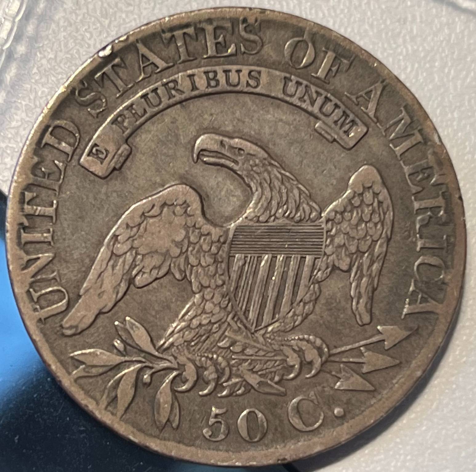 1827-Bust-Half-Overton-Variety