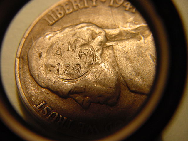 Stamp-On-Jefferson-Nickel---Anf-170